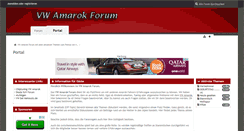 Desktop Screenshot of amarokforum.de